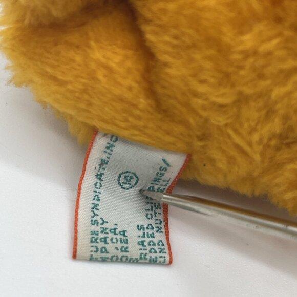 Vintage Garfield  Cat Sitting Plush Stuffed Animal Dakin 5” Mini - Picture 7 of 9